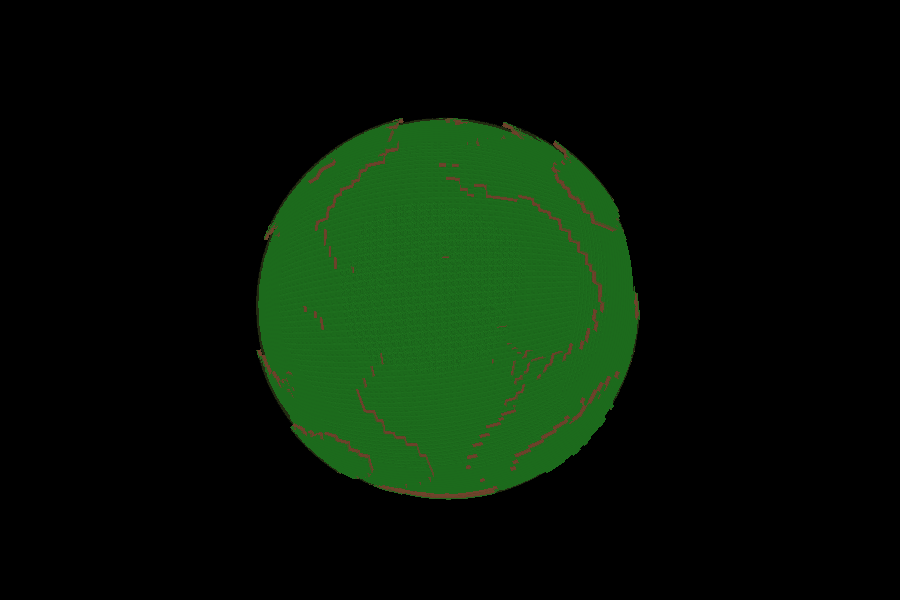 thumbnail Cubical Voxel Planet - Morphing voxels